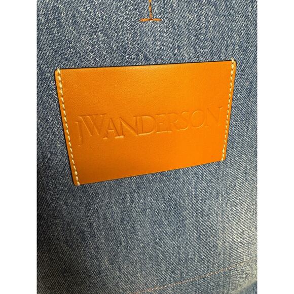 JW Anderson NWT Denim Belt Tote Bag in Blue - Picture 13 of 16